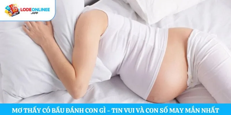 Mơ Thấy Có Bầu Đánh Con Gì – Tin Vui Và Con Số May Mắn Nhất